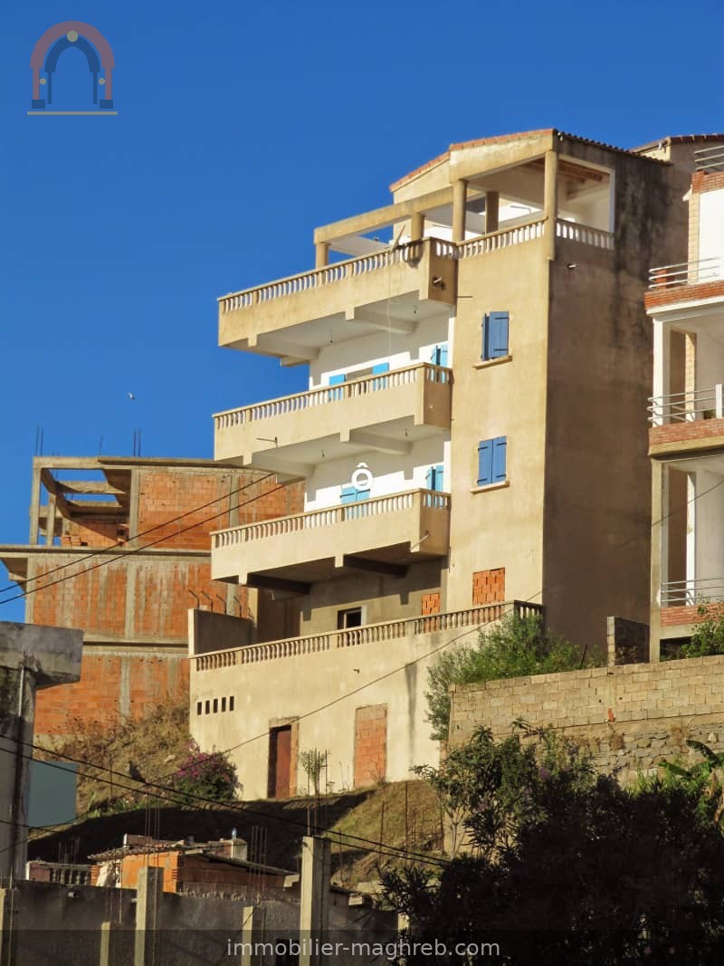 Maison vue mer à Chetaibi — 4 appartements avec vue exceptionnelle sur la baie